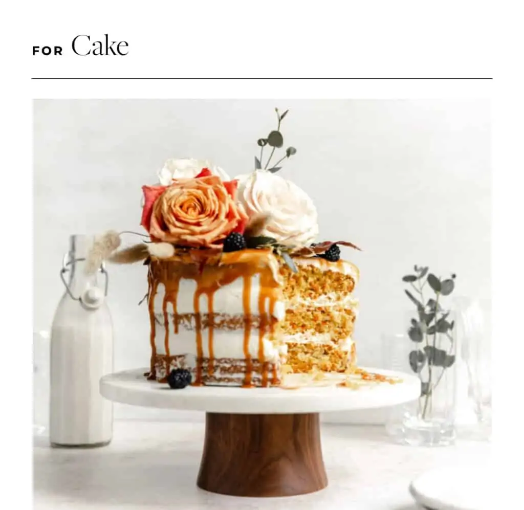 food photography styling tips for cake