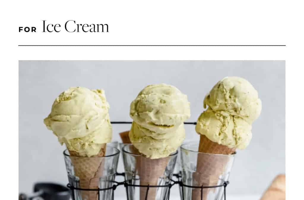 food photography styling tips for ice cream