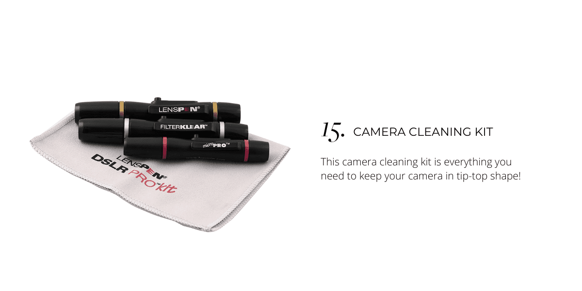food photographer gift guide idea #15 - camera cleaning kit