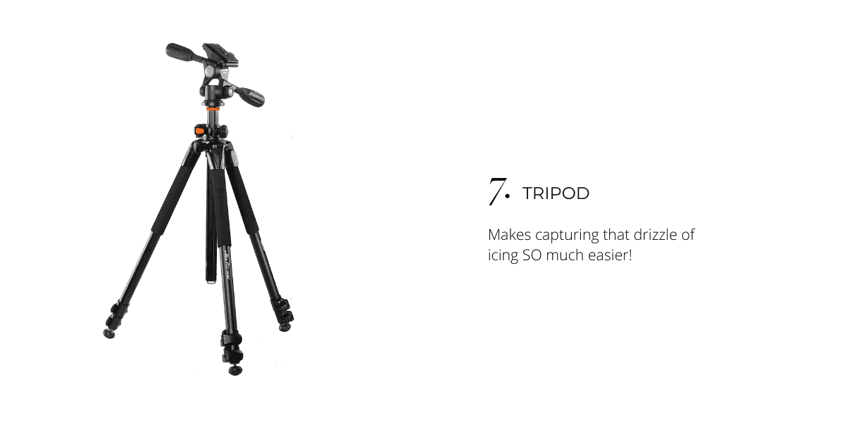 food photographer gift guide idea #7 - a tripd