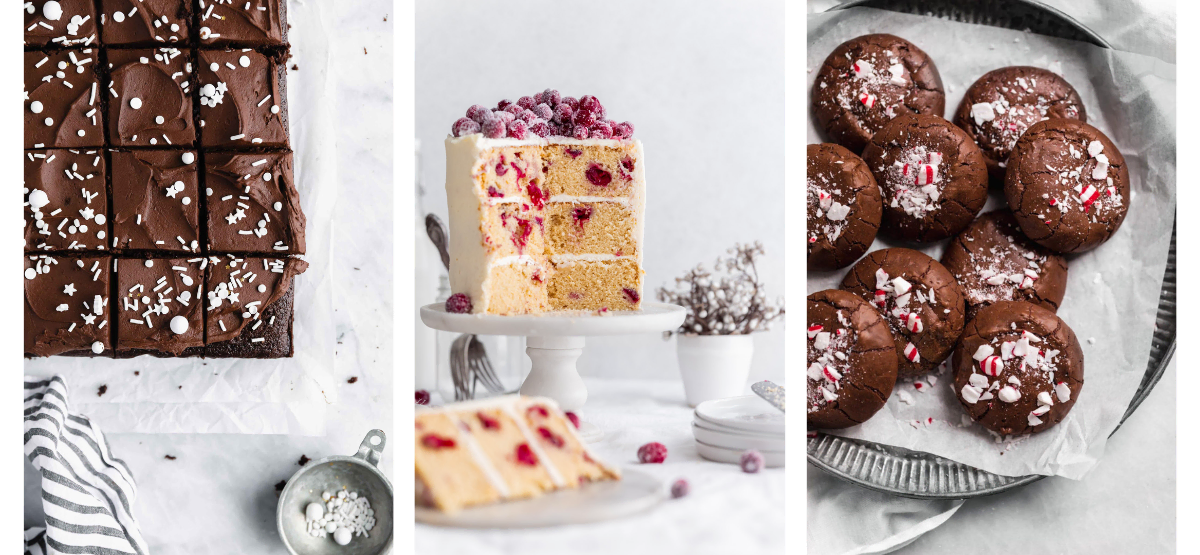 winter food photography styling tip #1 - hone in on your color palette